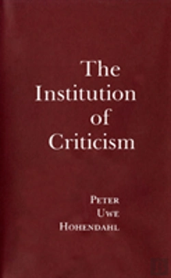 Bertrand.pt - The Institution Of Criticism