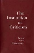 The Institution Of Criticism