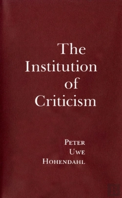 Bertrand.pt - The Institution Of Criticism