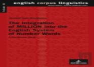 The Integration Of Million Into The English System Of Number Words