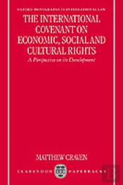 The International Covenant On Economic, Social And Cultural Rights