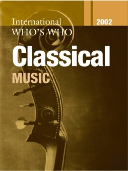 Bertrand.pt - The International Who'S Who In Classical Music 2002