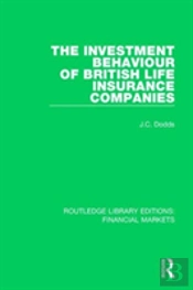 The Investment Behaviour Of British Life Insurance Companies