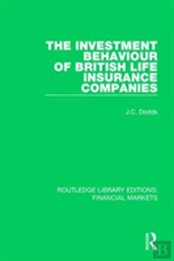 Bertrand.pt - The Investment Behaviour Of British Life Insurance Companies