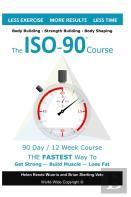 The Iso90 Course