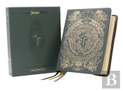 The Jesus Bible Artist Edition, Esv, Genuine Leather, Calfskin, Green, Limited Edition