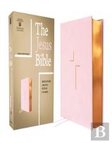The Jesus Bible, Esv Edition, Leathersoft Over Board, Pink