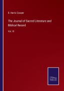 The Journal Of Sacred Literature And Biblical Record