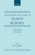 The Journals And Letters Of Fanny Burney (Madame D'Arblay): Volume I: 1791-1792