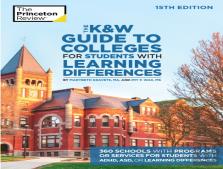 The K And W Guide To Colleges For Students With Learning Differences