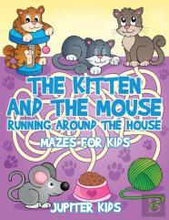 The Kitten And The Mouse Running Around The House