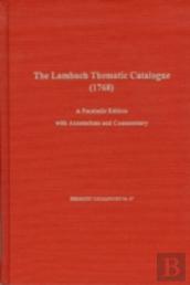 The Lambach Thematic Catalogue (1768)
