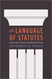 The Language Of Statutes
