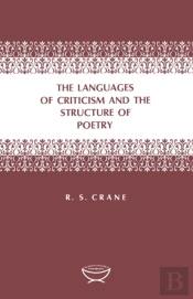 The Languages Of Criticism And The Structure Of Poetry