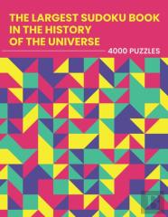 The Largest Sudoku Book In The History Of The Universe - 4000 Puzzles