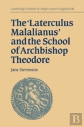 The 'Laterculus Malalianus' And The School Of Archbishop Theodore