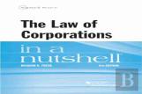The Law Of Corporations In A Nutshell