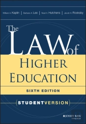 The Law Of Higher Education