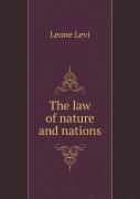 The Law Of Nature And Nations