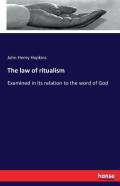 The Law Of Ritualism
