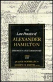 The Law Practice Of Alexander Hamilton