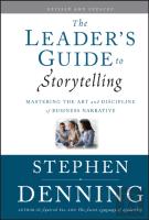 The Leader'S Guide To Storytelling