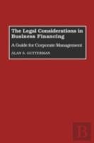 The Legal Considerations In Business Financing