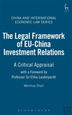 Bertrand.pt - The Legal Framework Of Eu-China Investment Relations
