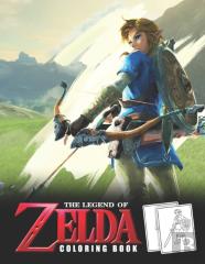 The Legend Of Zelda Coloring Book