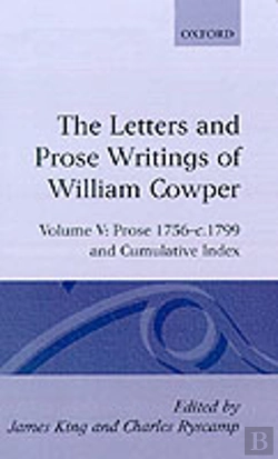 Bertrand.pt - The Letters And Prose Writings: V: Prose 1756-C.1799 And Cumulative Index