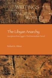 The Libyan Anarchy: Inscriptions From Eg