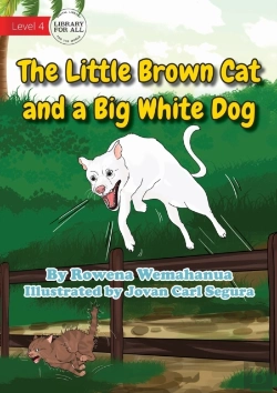Bertrand.pt - The Little Brown Cat And A Big White Dog