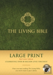 The Living Bible Large Print Red Letter Edition