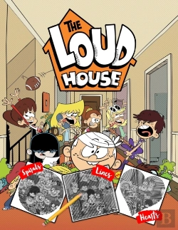 Bertrand.pt - The Loud House Lines Spirals Hearts Coloring Book