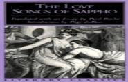 The Love Songs Of Sappho