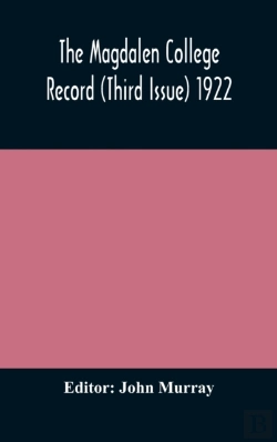 Bertrand.pt - The Magdalen College Record  Third Issue