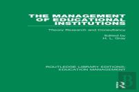 The Management Of Educational Institutions