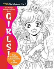 The Manga Artistâ€™S Coloring Book: Girls