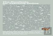 The Manifesto For Teaching Online