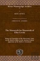 The Massoreth Ha-Massoreth Of Elias Levita