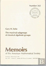 The Maximal Subgroups Of Classical Algebraic Groups