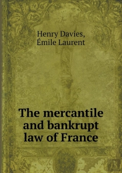 Bertrand.pt - The Mercantile And Bankrupt Law Of France