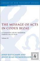 The Message Of Acts In Codex Bezae