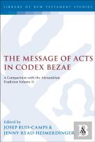 The Message Of Acts In Codex Bezae