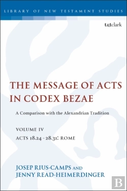 Bertrand.pt - The Message Of Acts In Codex Bezae, Volume Iv