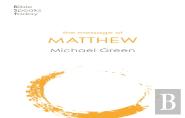 The Message Of Matthew