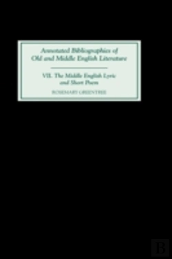 Bertrand.pt - The Middle English Lyric And Short Poem