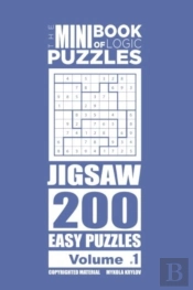 The Mini Book Of Logic Puzzles - Jigsaw 200 Easy (Volume 1)