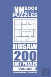 The Mini Book Of Logic Puzzles - Jigsaw 200 Easy (Volume 4)