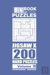 The Mini Book Of Logic Puzzles - Jigsaw X 200 Hard (Volume 10)